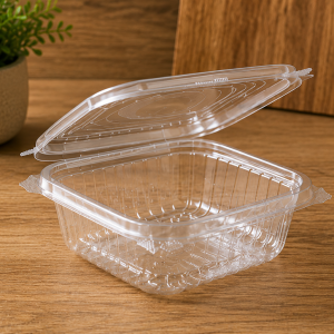 8oz PET Hinged Deli Containers